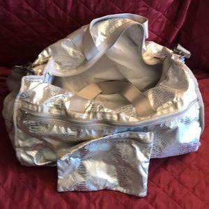 LeSportsac- Snake Print Large Weekender.